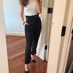 Black Waistbag Pants